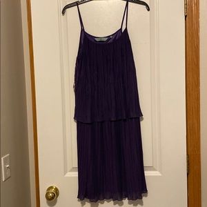 Layered Purple dress UK SIZE 12